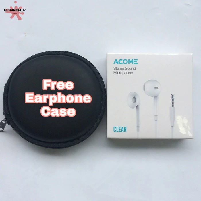 Earphone Acome Wired Headset Garansi Resmi 1 Tahun