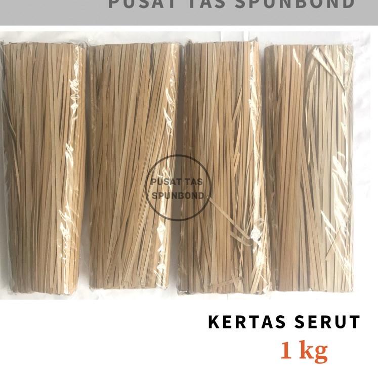 

◊ Kertas Serut 1 Kg / Kertas Cacah / Shredded Paper / Kertas Suwir Packing / Kertas Coklat Serut ☝