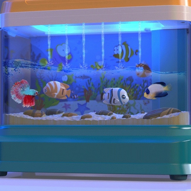 [tma]Fun Aquarium / Mainan Pancingan Ikan Aquarium Magnetic / Mainan Anak Pancing