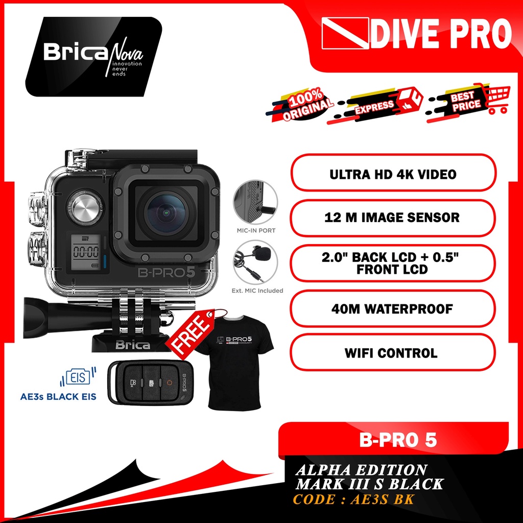 BRICA/ B-PRO 5 ALPHA EDITION MARK III S - EIS BLACK
