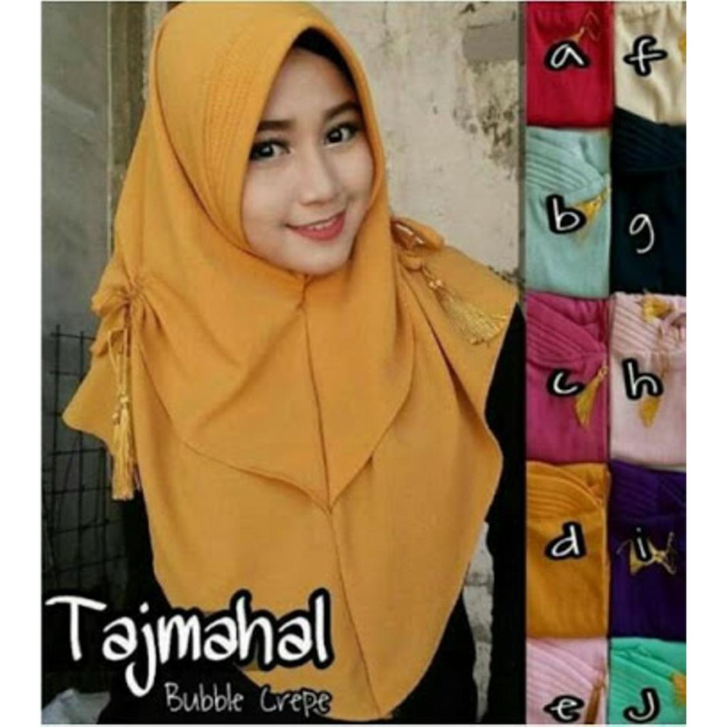 Rumana Tajmahal  ✅ Hijab Jilbab Tassel Kerudung Instan