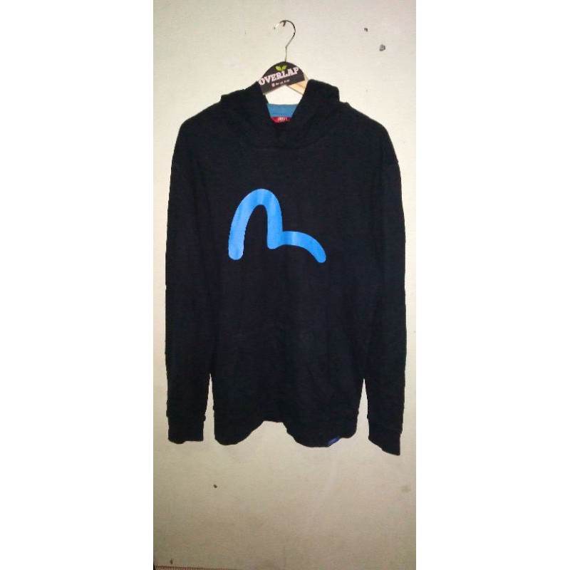 Jaket Hoodie EVISU, Second Original
