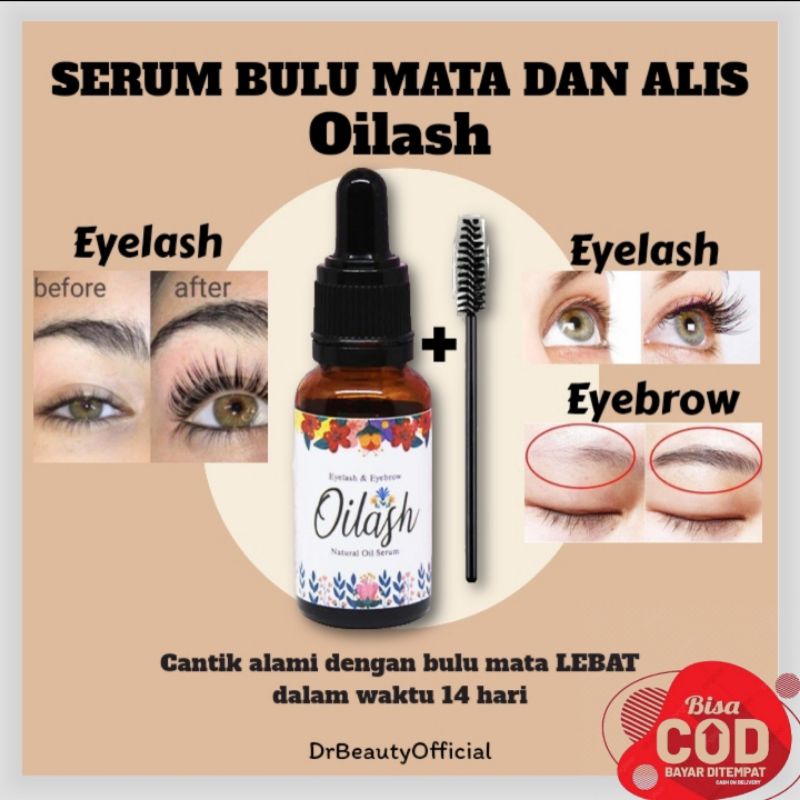 Serum Oilash Eye Lash Bulu Mata &amp; Alis Super Ampuh