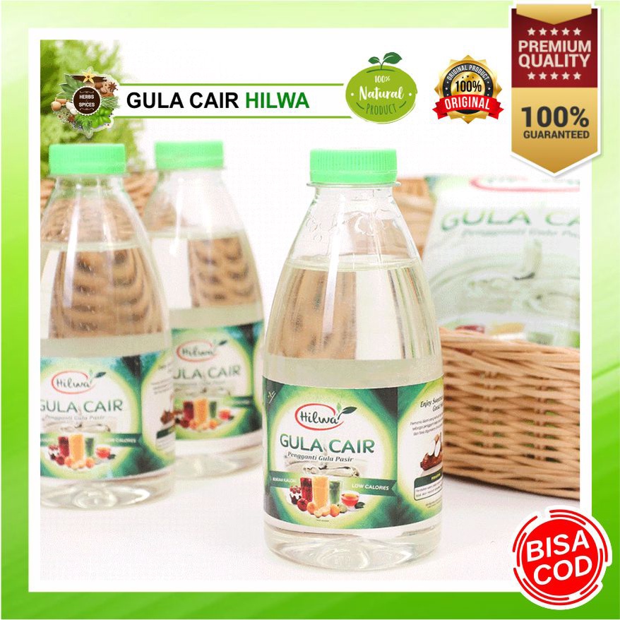 

GULA CAIR HILWA / GULA CAIR dari TEPUNG SINGKONG , PENGGANTI GULA PASIR dg RASA MANIS ALAMI , GULA RENDAH KALORI AMAN UNTUK DIABETES , 100% ASLI SEHAT ALAMI