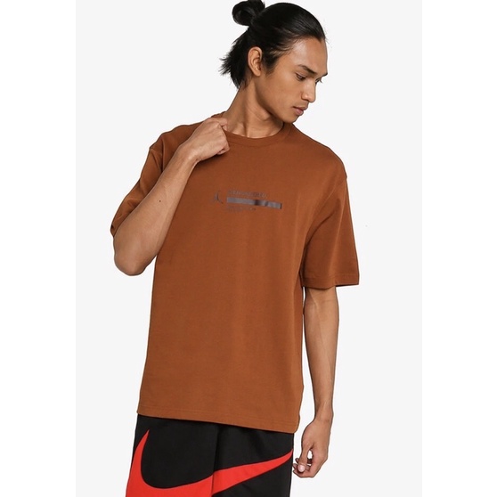 JUAL KAOS NIKE AIR JORDAN 23 ENGINEERED GRAPHIC TEE BROWN