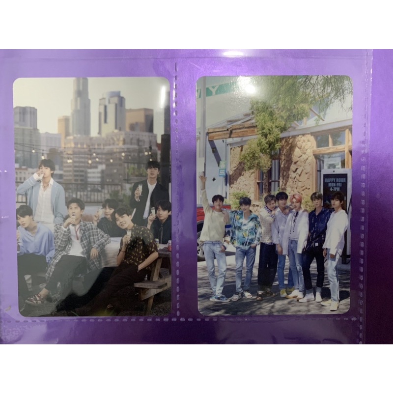 BINDER KEYR / POSTCARD BTS / PHOTOCARD OT7 BTS DICON OPEN SHARING