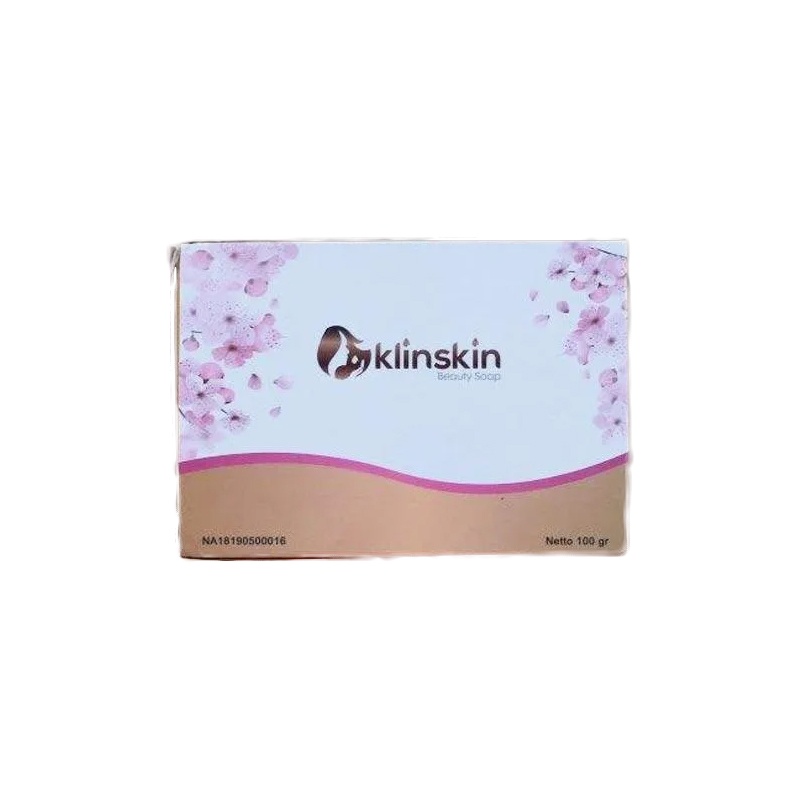 Sabun Mandi Beauty Soap Pemutih Pencerah Kulit Wajah Muka Badan Klinskin Pria Wanita BPOM Original