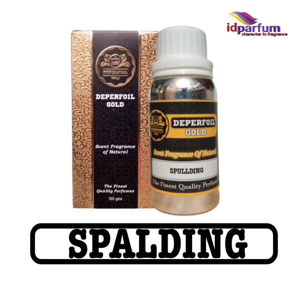 Parfum Spalding 100 ml Kemasan Segel Bibit Parfum Spalding Non Al cohol BY DEPERFOIL GOLD
