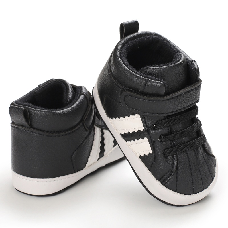 Sepatu Bayi Laki laki Umur 0-12 Bulan Sepatu Prewalker Bayi Laki laki 0 6 12 14 Bulan Baby Shoes Laki Laki Umur 1 Tahun Hitam HK002