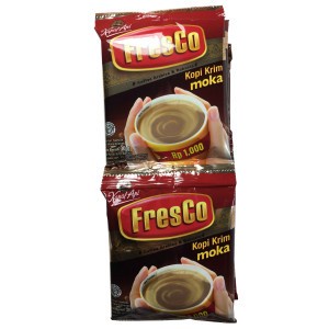 

KAPAL API FRESCO KOPI KRIM MOKA 30 GRAM X 10 SACHET