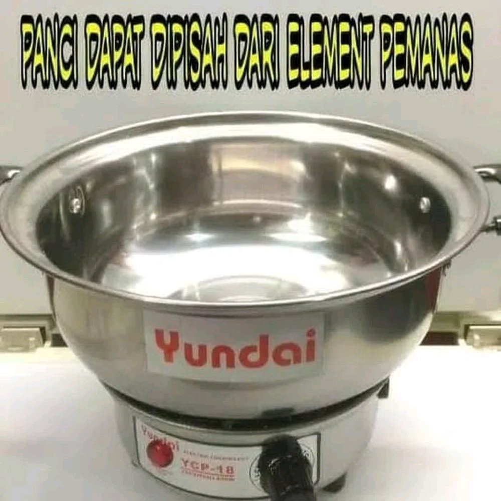 PANCI LISTRIK 18 CM-PANCI STAINLESS-PANCI ELEKTRIK