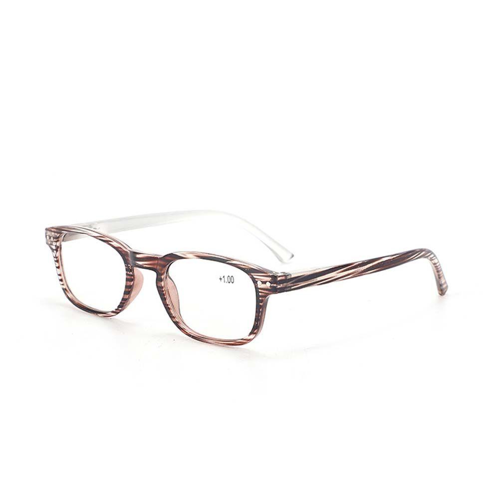 Mxbeauty Kacamata Baca Klasik Unisex+1.0~+ 4.0 Frame Hitam Resin Optik Presbyopic Glasses