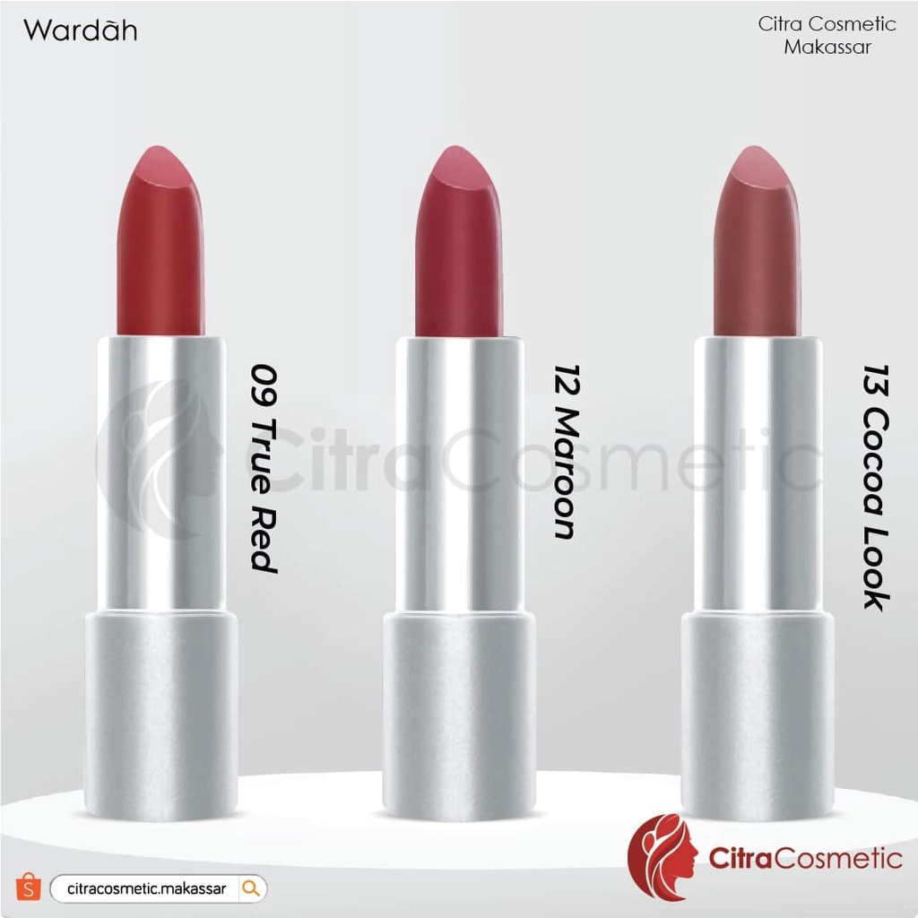 Wardah Exclusive Matte Lipstick Series 3.5 Gr