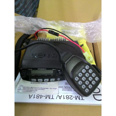 Promo Radio Rig Kenwood TM 281 A VHF 65 W Baru NEW ORI Diskon