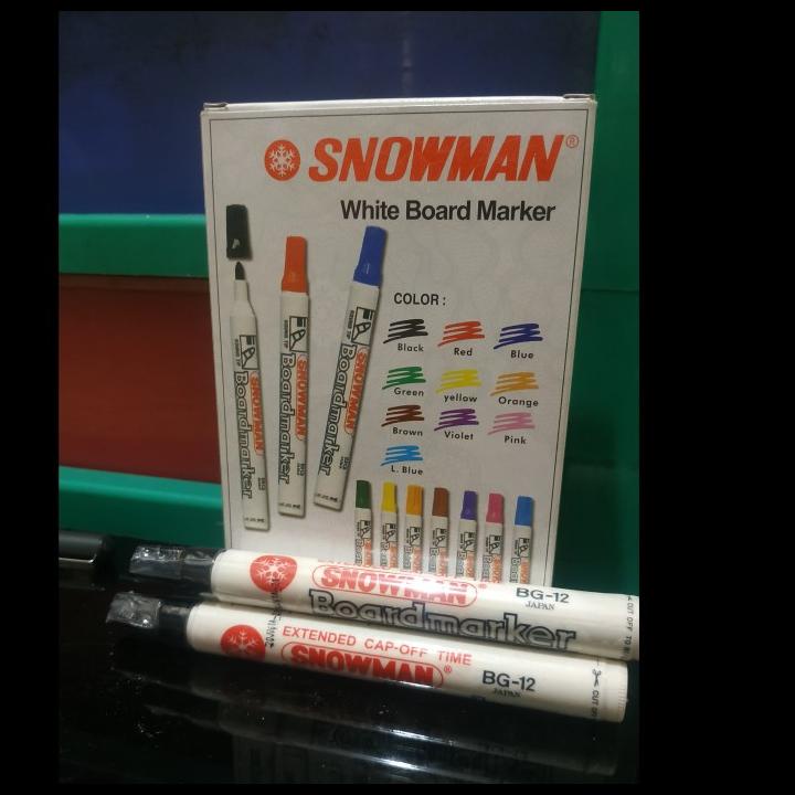 

Heaven | Spidol Snowman Whiteboard Maker