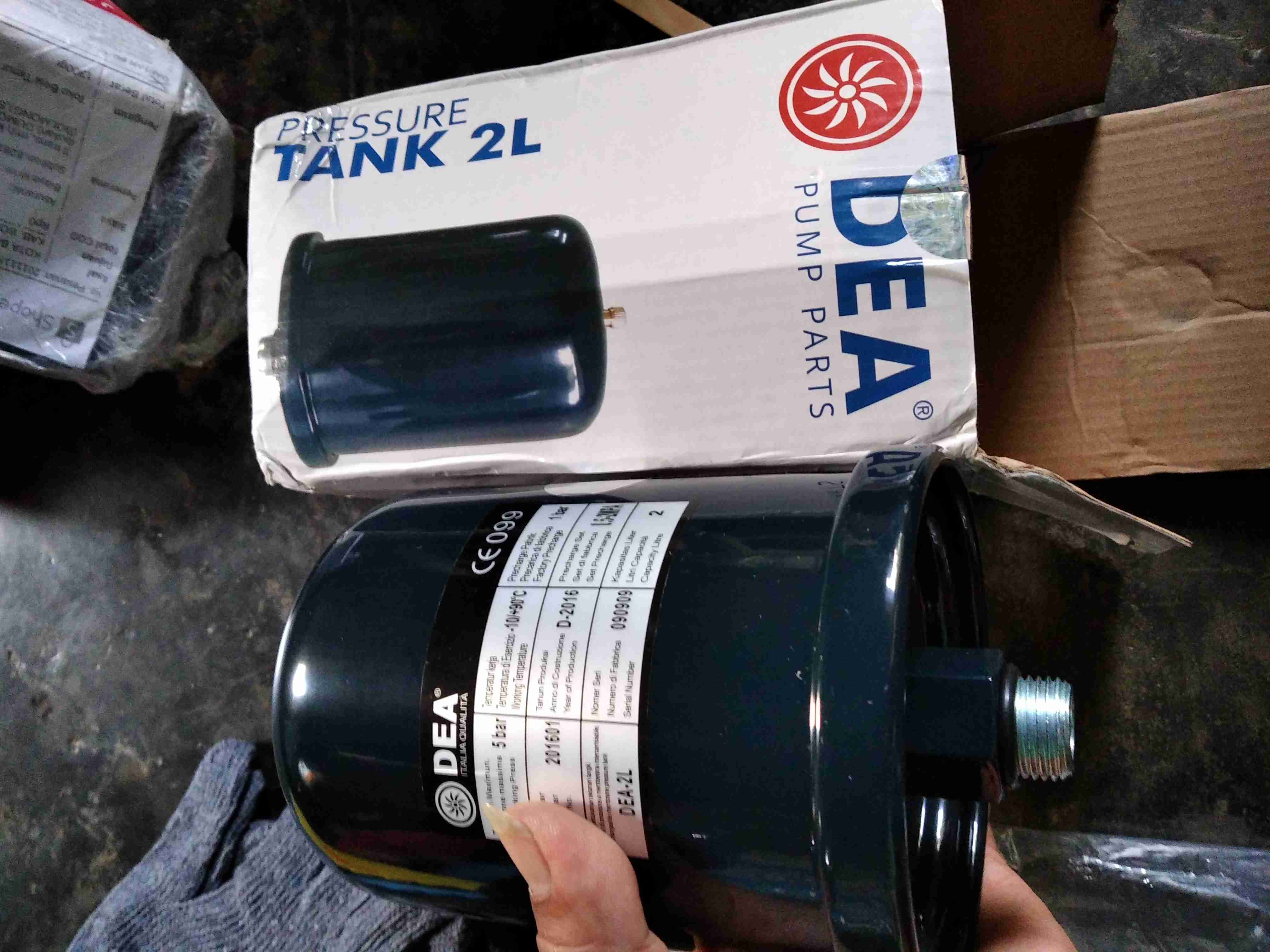 Dea Tabung Pompa Air 2 L Tangki Tekanan Angin 2 Pressure Tank National