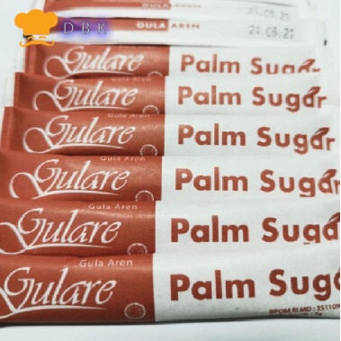 Gulare Palm Sugar sachet 225pcs x 7gr / Gula Aren Stik untuk cafe