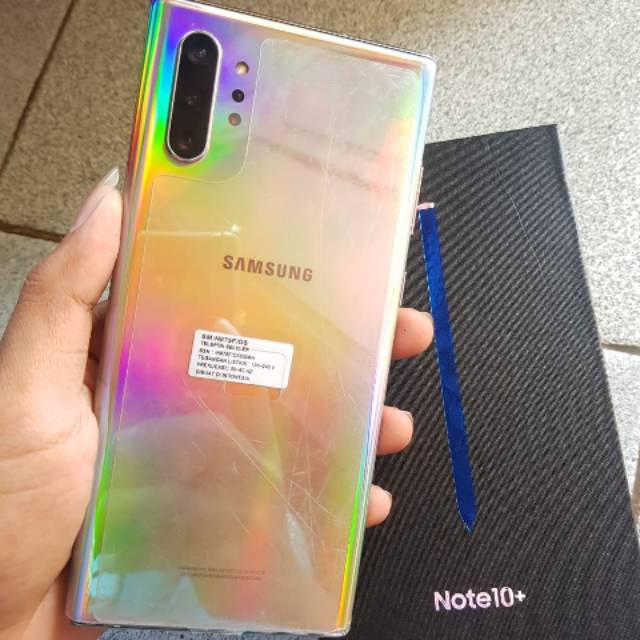 Samsung not 10 plus aura glow 12/512 gb .hp ces dusbuk
