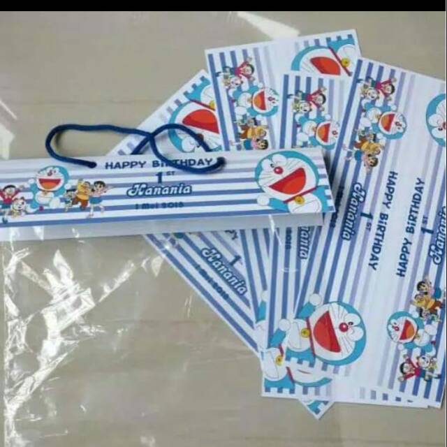

Tas Label jajan ultah snack ulang tahun anak