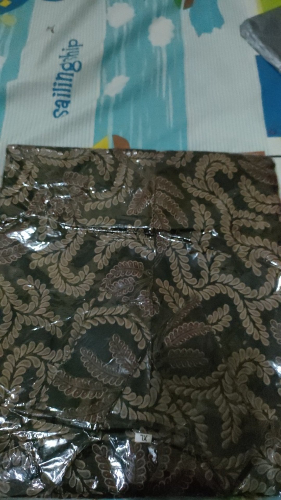 Bswart Batik Hrb026 Kenongo Hem Pendek Padi Pekalongan M L Xl Batik Pria Murah Modern Grosir Batik