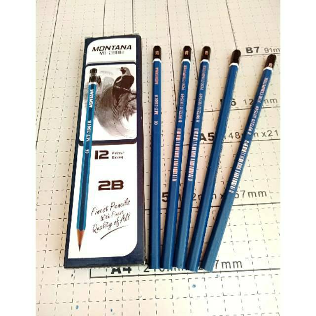 

JUAL PENSIL MURAH 2B Pensil Montana MT-2B01B