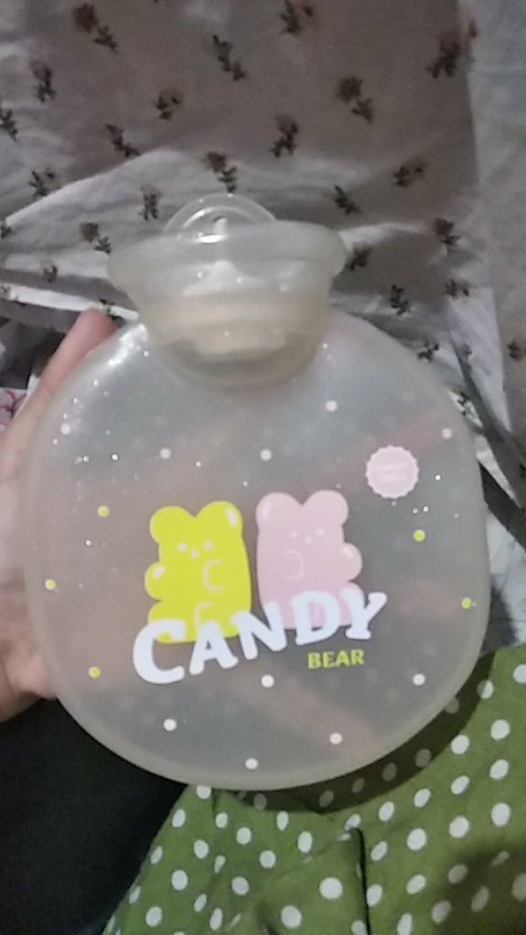 Rumauma Transparant Warmer Bag Glitter Candy - Kantong Penghangat Lucu