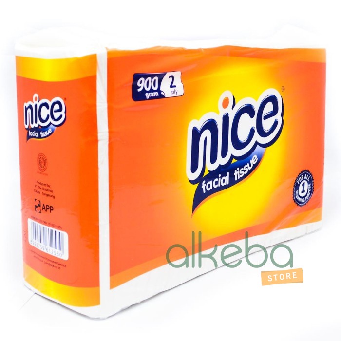 Facial Tissue Nice 900 gr 2 ply / refill Tisu Wajah / tisue kiloan