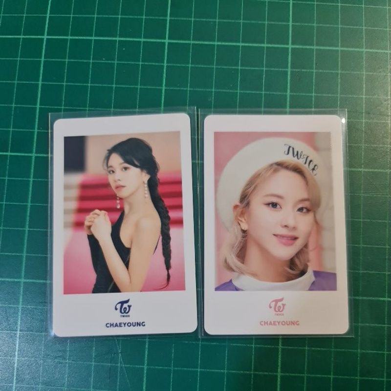 [Wajib CO Packing] Twice Japan Polaroid Pola Photocard Chaeyoung Dreamday Wonderland