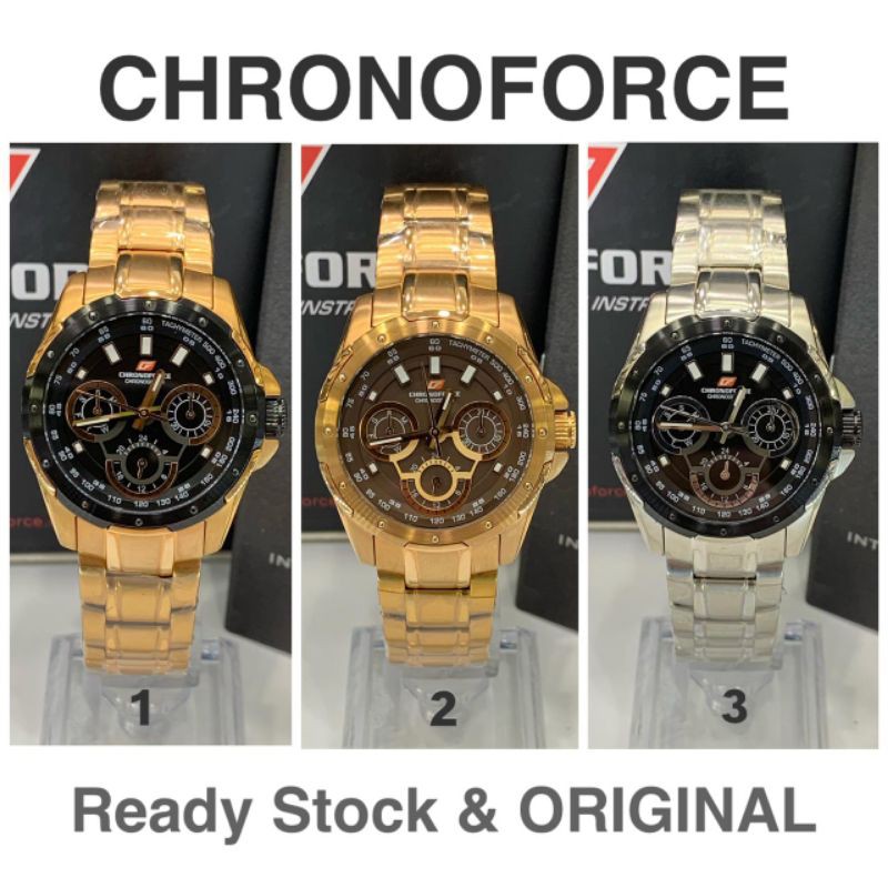 Jam Tangan Wanita CHRONOFORCE 5253 5253L [[ORIGINAL]]