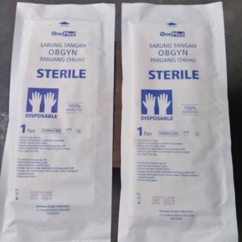 Sarung Tangan Obgyn Onemed Sterile