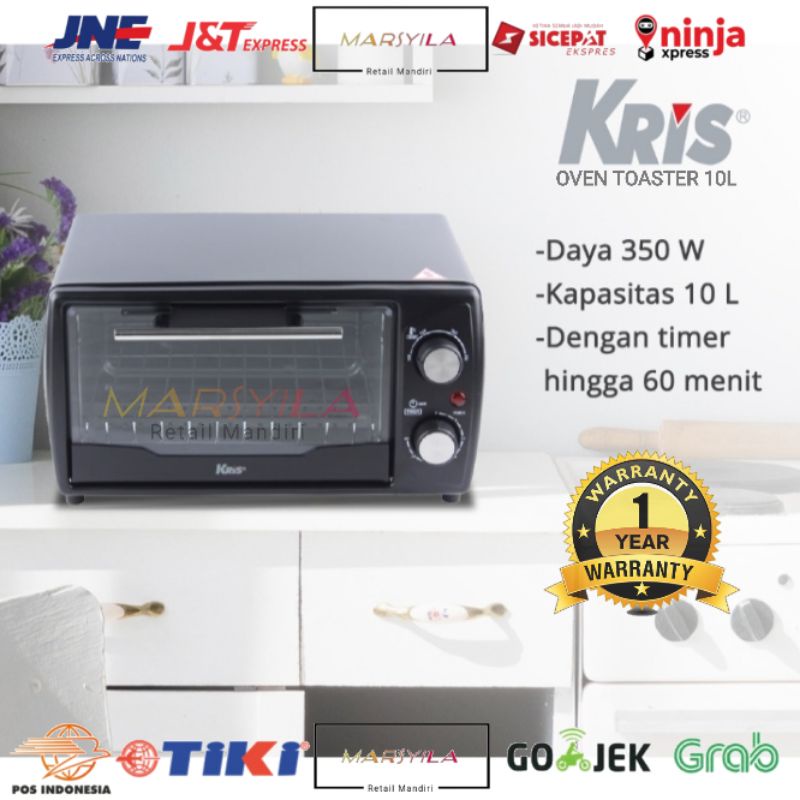 OVEN TOASTER KRIS 10 LITER