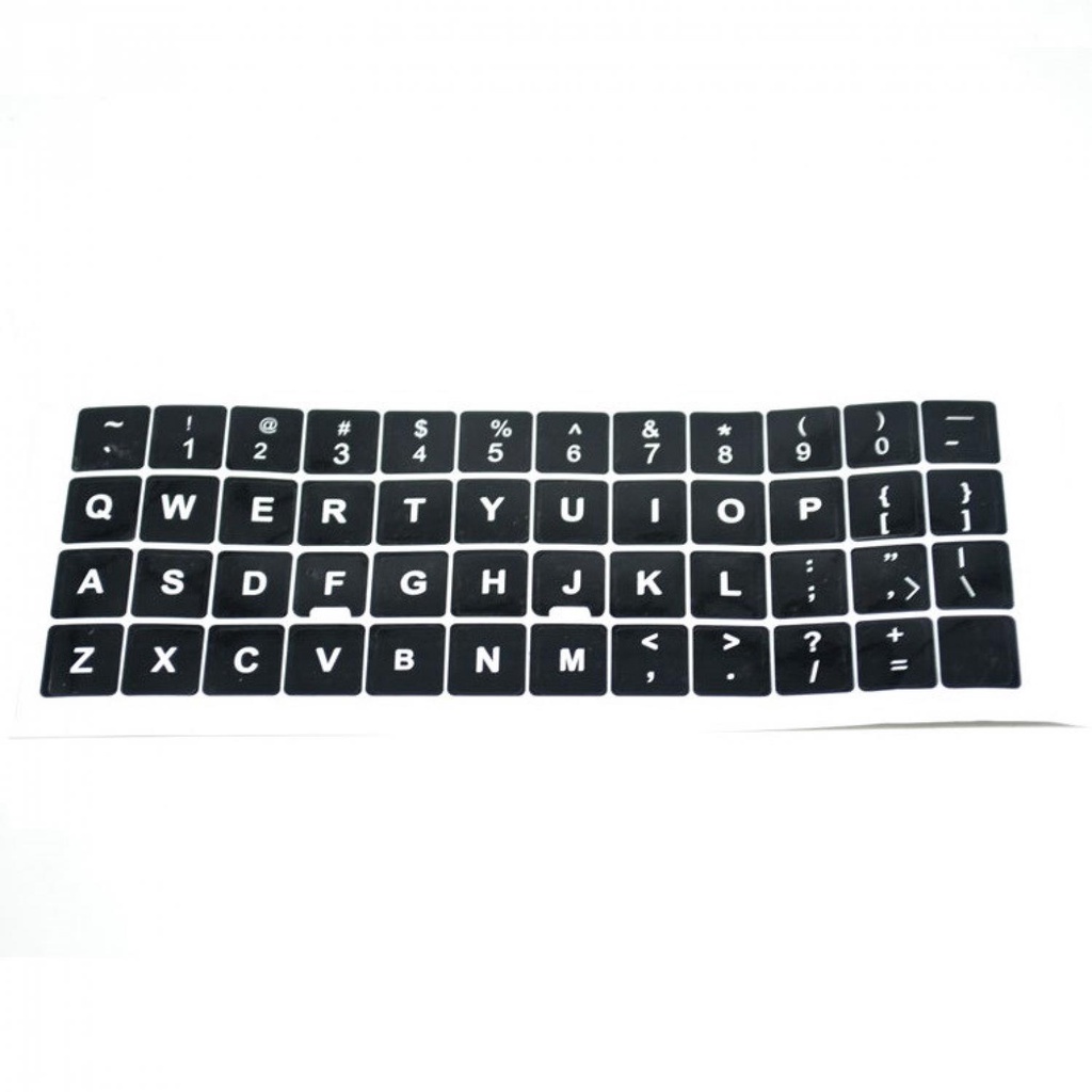 TG-BA English Layout Sticker for Keyboard / Stiker Keyboard