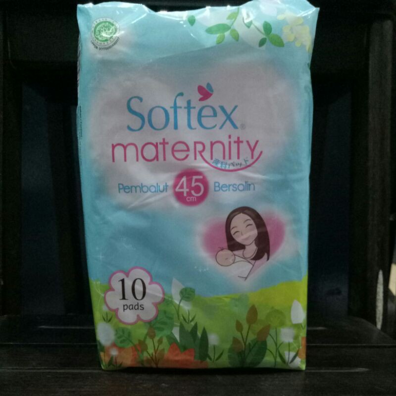 Softex maternity pembalut bersalin isi 10 45cm