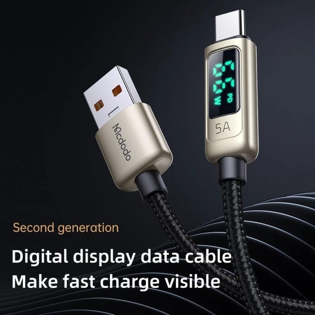 MCDODO CA-869 KABEL CHARGER DIGITAL DISPLAY 5A SUPER TURBO CHARGE