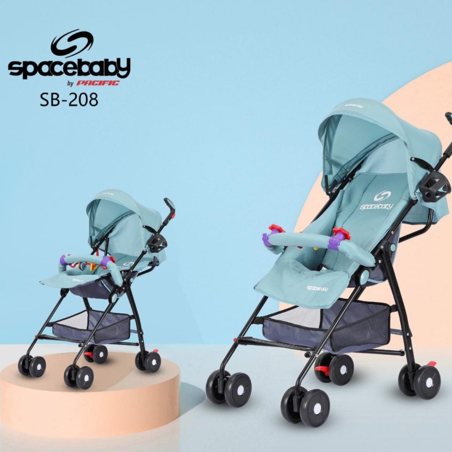 Stroller Spacebaby SB 208 Kereta Bayi Murah Space Baby 208