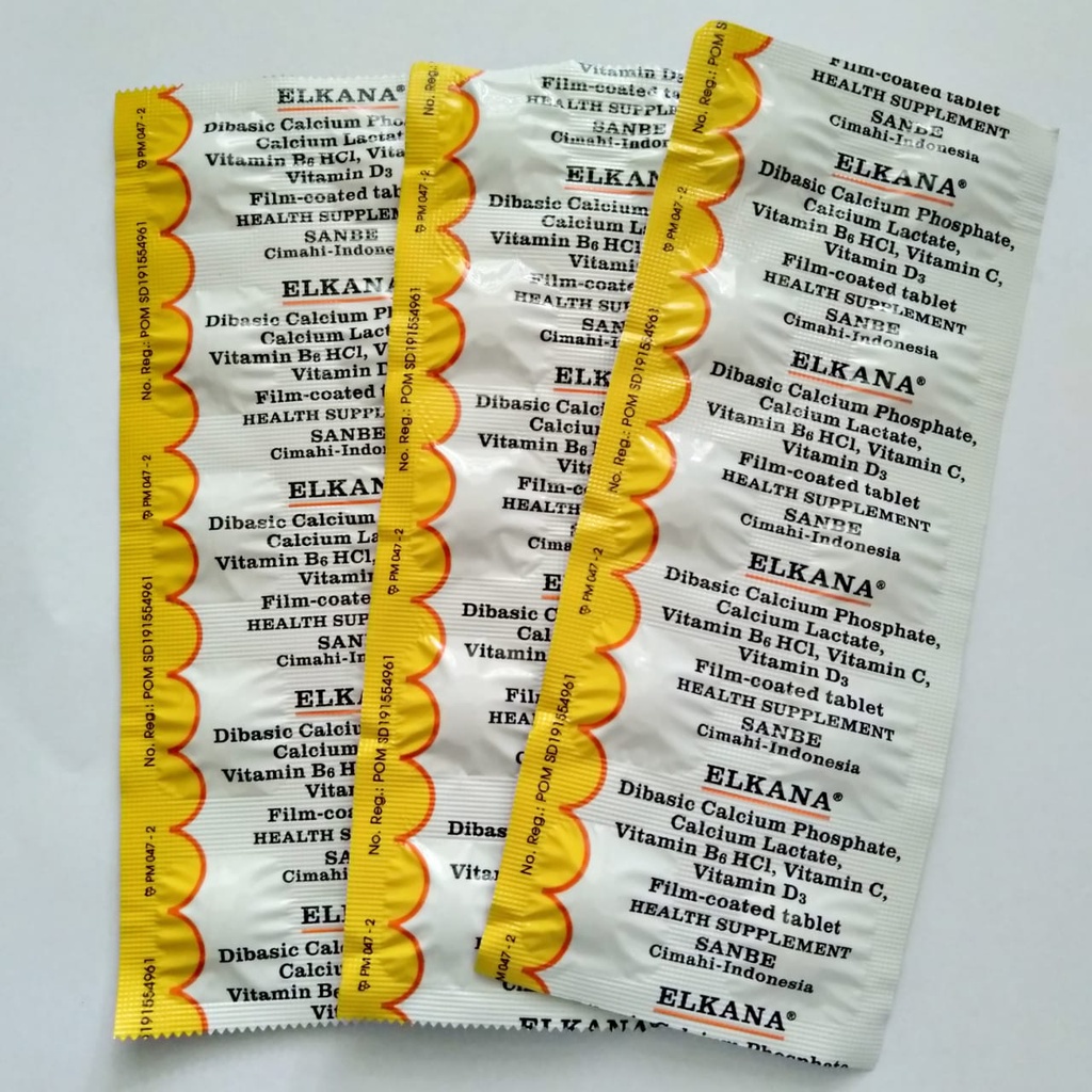 ELKANA TABLET VITAMIN ISI 10 TABLET