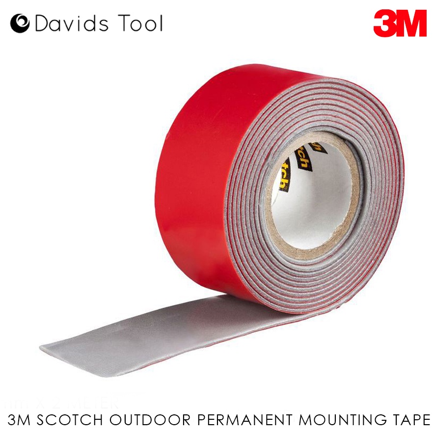 Double Tape 3M Perekat Dinding Super Kuat Outdoor Mounting Tape 21mm