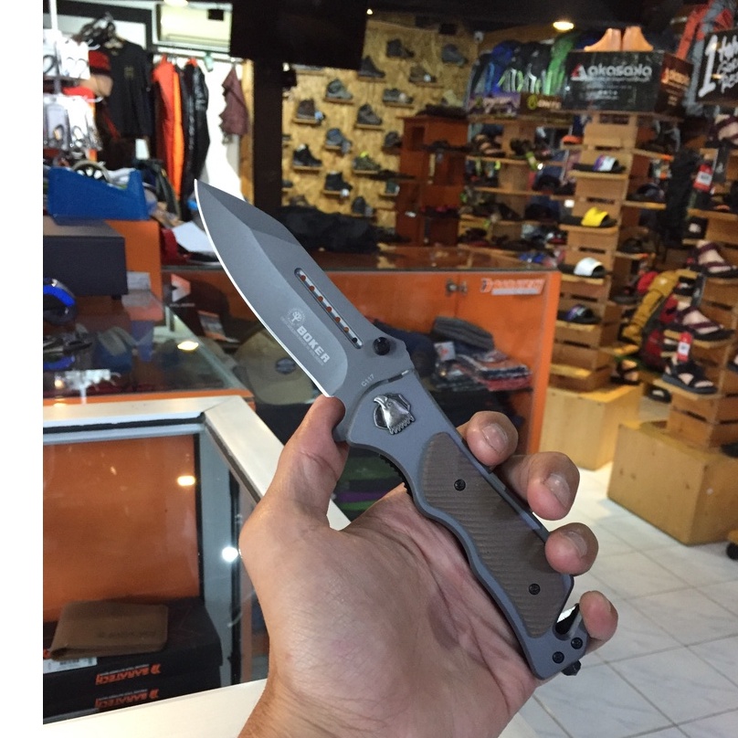 PISAU LIPAT / PISAU CAMPING BOKER C117