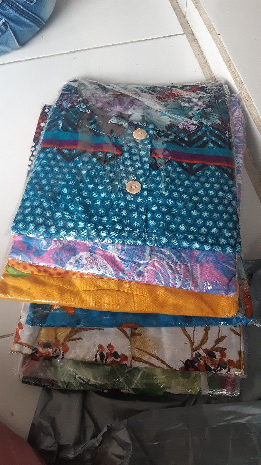 Daster Payung Harga Termurah Daster Batik Busui Bahan Rayon Solo Adem Nyaman Dipakai Dp1855