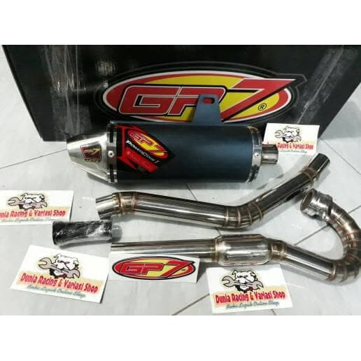 Knalpot GP7 Klx150/Dtracker150 Ballistic standar kompetisi