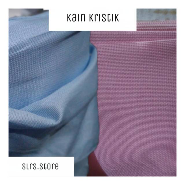 Jual Kain Kristik Strimin Crossstiches Diy Per 50cm Shopee