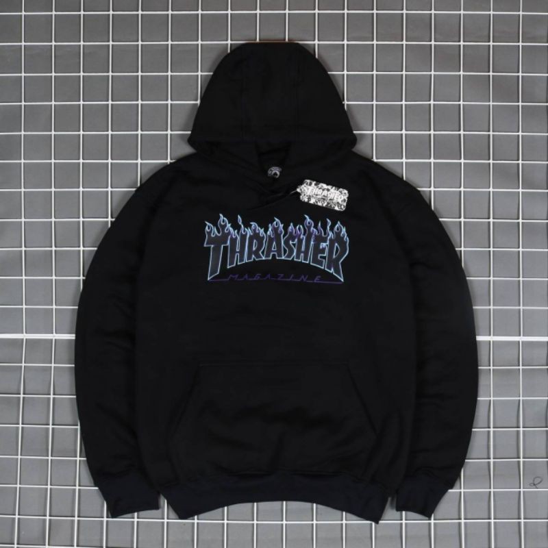 JAKET SWEATER HOODIE BS THRASHERR MAGAZINE UNISEX PREMIUM QUALITY