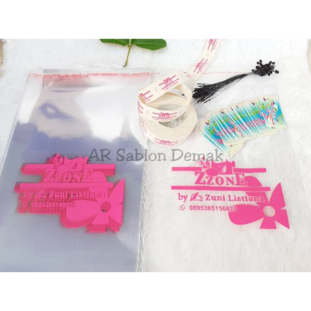

[PROMO] Paket hemat hangtag (label katun, hangtag free loop pins, plastik Opp)