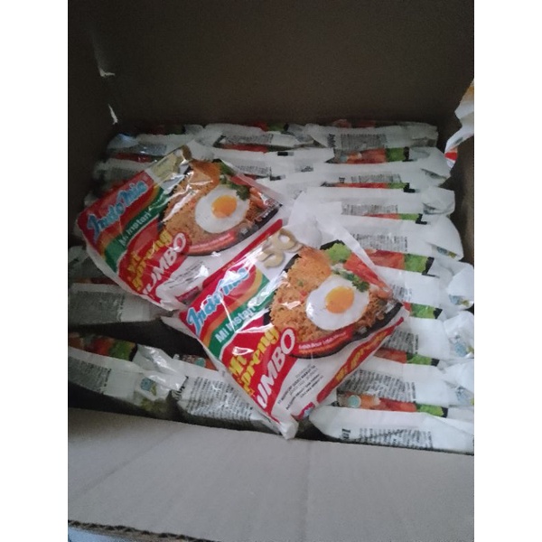 

Indomie goreng jumbo dus isi 24pcs x 129 gram (promo)