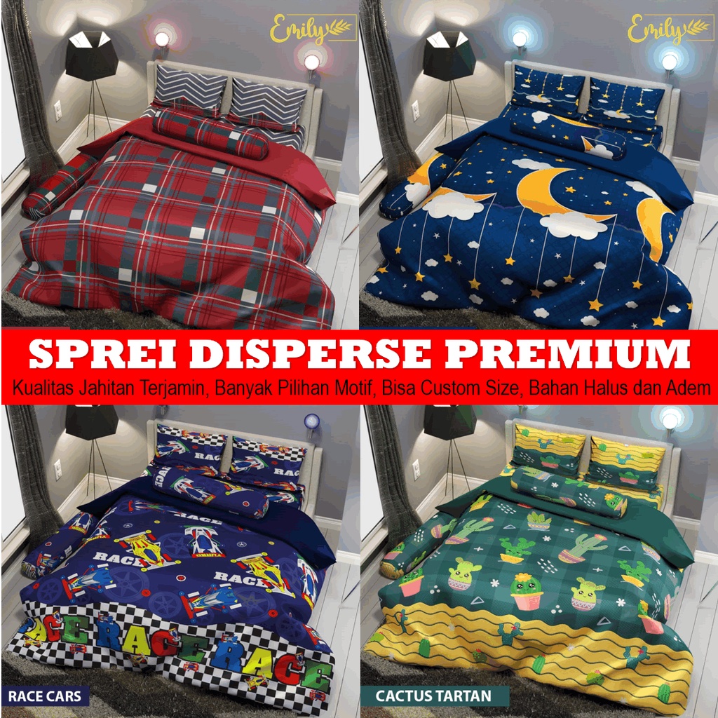 SPREI MICRO FIBER HOMEMADE Free KARET ANTI GESER N UKURAN Size 180x200 160x200 120x200 90x200 200x200 100x200