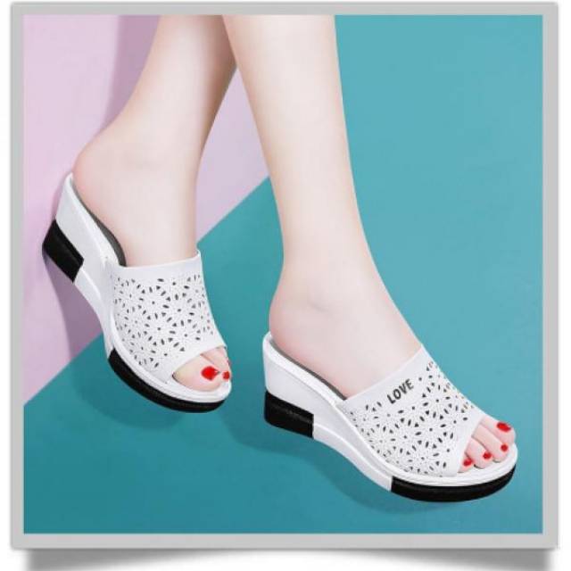 Wedges wanita murah terbaru us 74
