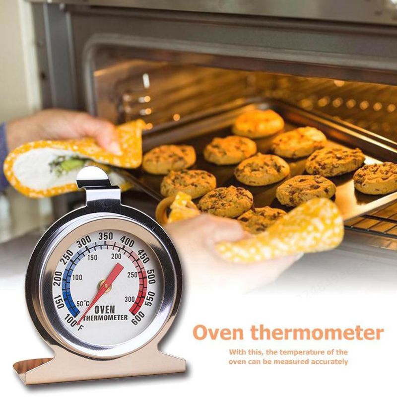 THERMOMETER OVEN DIAL 300C pengukur suhu oven tangkring alas adonan edible gold spuit paket dekorasi