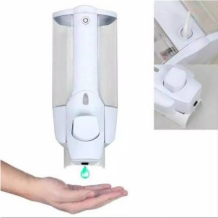 UG Dispenser Sabun Cair Single Dapet Kunci Tempat Hand Soap Key Lock Tube Double 1 Tabung Dinding WC