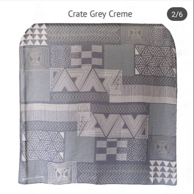 Kerudung voal by maima indonesia seri Create Grey Creme ya pl vvgc recomended