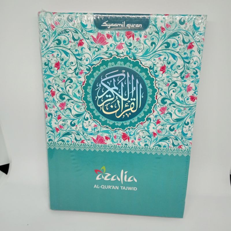 al quran azalia ukuran A5, syamil quran (15×21cm)